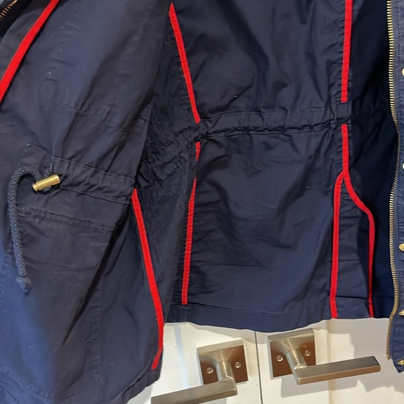 Tommy Hilfiger women’s XXL navy cargo cotton jacket coat - Picture 5 of 9